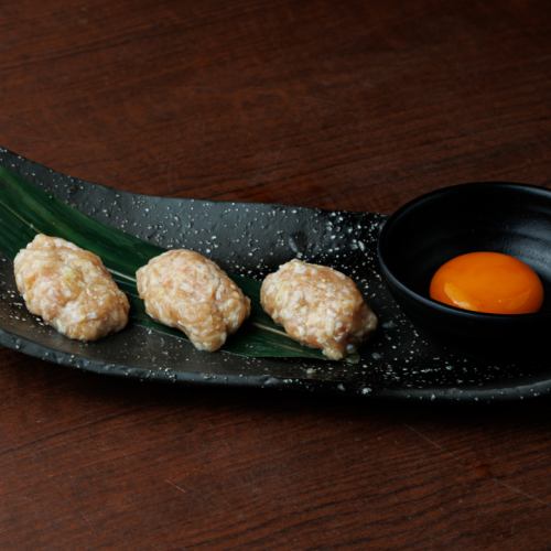 自家製月見鶏つくね