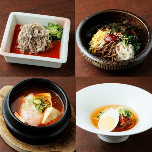 The appeal of Royal Road isn't just its yakiniku! It also has a wide selection of exquisite side dishes!