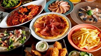 【生ビール付 2時間飲み放題】火曜~木曜の平日限定コース 全10品 4980円→4000円(税込)