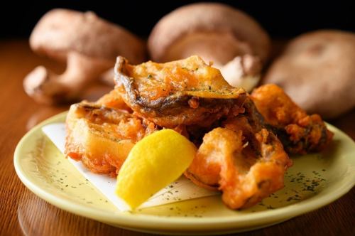 肉厚しいたけの唐揚げ