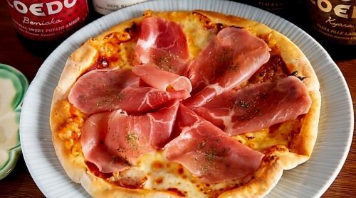 生ハムピザ