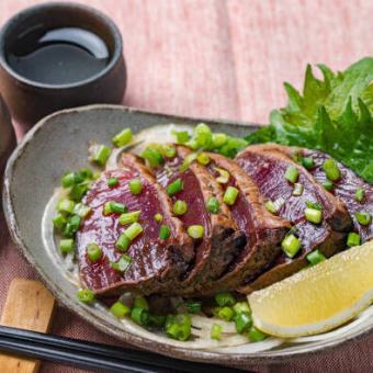 【カツオ&地鶏コース10,000円→7,500円/厳選カツオを味わう!】(2H飲み放題付)