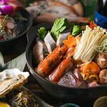 【겨울의 미각 능숙】 해물 짱코 냄비 코스(일본술 20종 포함 2H 음료 무제한 포함)