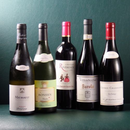 Various wines