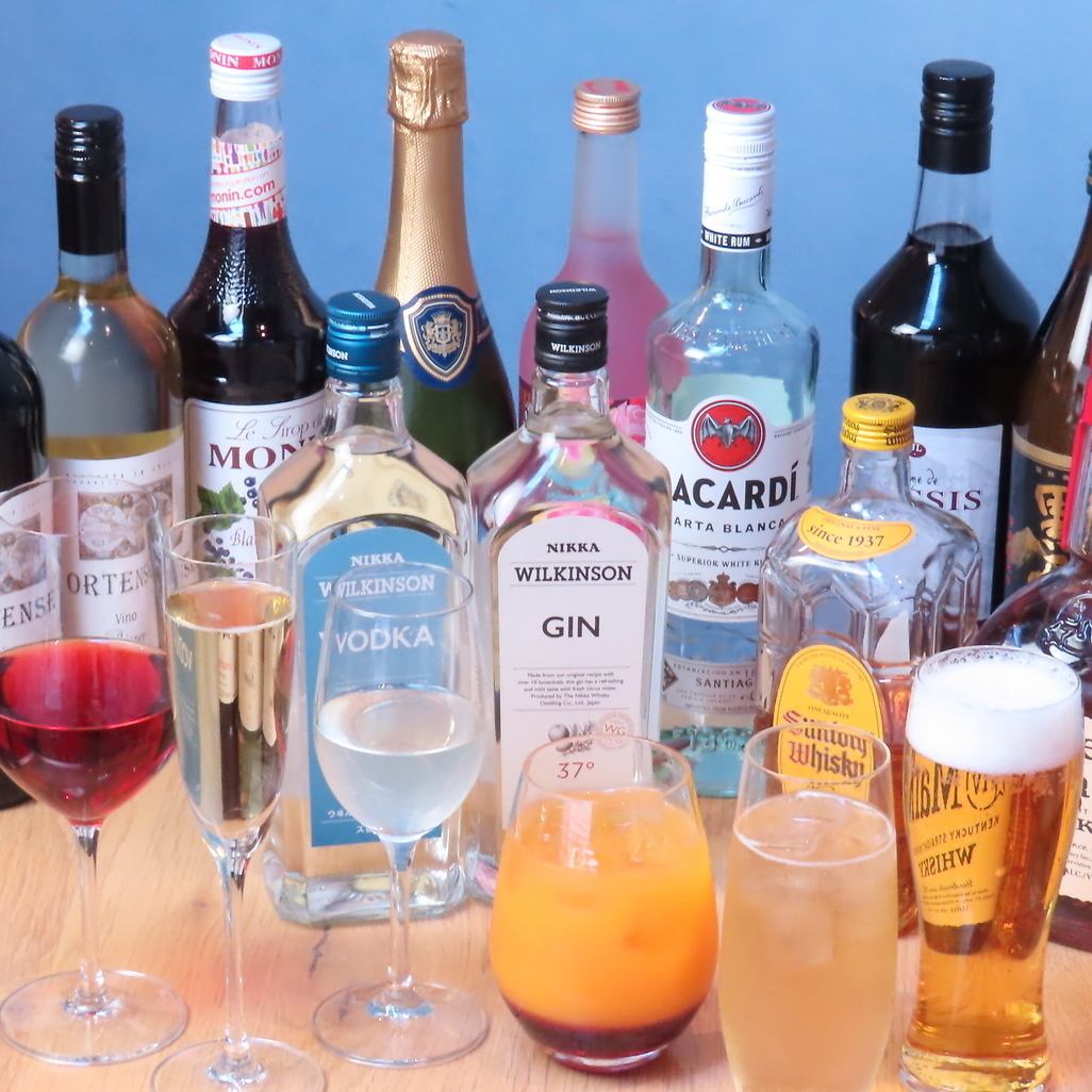 11時半～昼のみできます◎15時～は飲み放題もあり♪