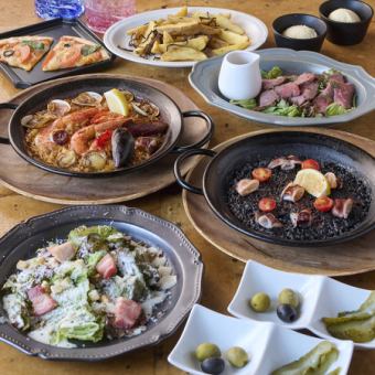【2025年冬の新コース♪】選べるパエリアコース