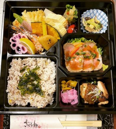 テイクアウト専用！「職人手造り弁当」1,200円・2,200円・3,200円　ネット予約不可・お電話にて