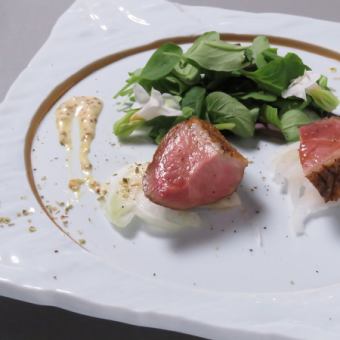 合鴨肉のロースト