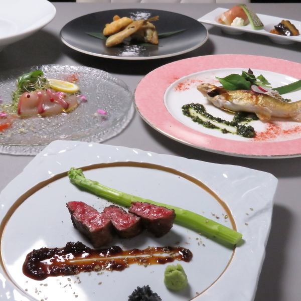 目にも美味しい季節【季節のコース《6品》】