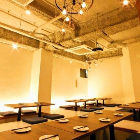 Perfect for year-end and New Year parties♪ Private rooms and sunken kotatsu tables available for 2-40 people★