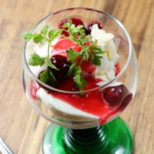 自家製パンナコッタ