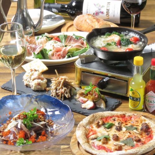 【マルゴリ君のおすすめコース】全10種2h飲み放題付5,000円（税込）