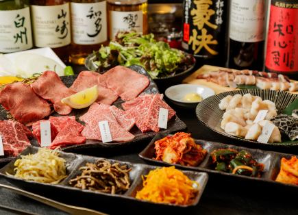 ずんぐり「満腹」コース 全14品+90分44種飲放題付★5900円(税込)