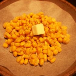 Corn butter fried bean paste