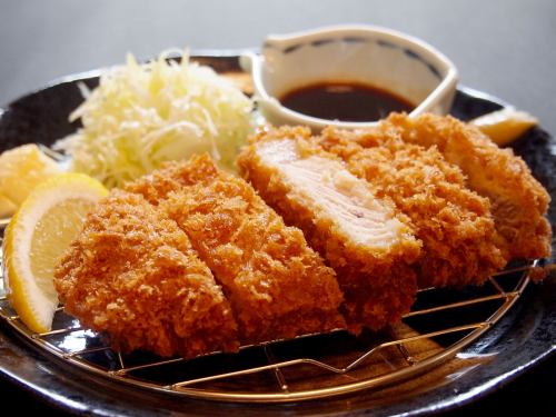 Thick-sliced pork loin cutlet