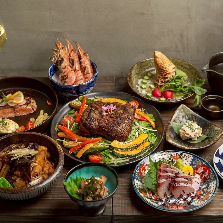 創作肉料理とお酒を個室で楽しむ駅チカ居酒屋