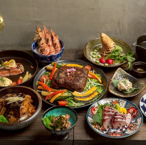 名物が詰まった人気No.1の満足コース