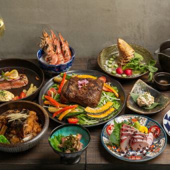 【豪華食材を贅沢に味わう】お客様のニーズにお応えするプレミアムコース6000円(税込)