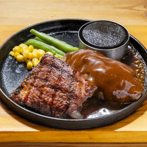 ブレードステーキ(100g)＆三ツ星デミハンバーグ