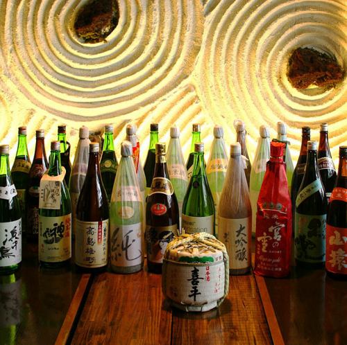 岡山の厳選した地酒を多数取り揃えております！