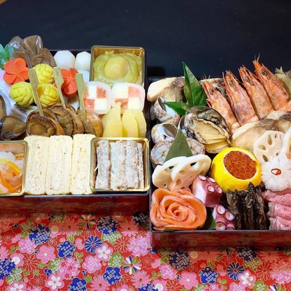 ◎◎Ryoutei's handmade fresh New Year's feast◎◎ "Bamboo" 3-4 servings