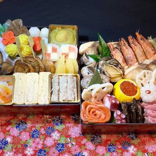 ◎◎Ryoutei's handmade fresh New Year's feast◎◎ "Bamboo" 3-4 servings