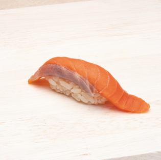 9. Salmon / 10. Grilled salmon with oni mayonnaise
