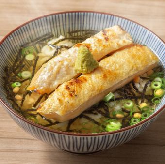 ひとり茶漬け(鮭ハラス)