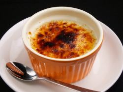 Panna cotta brulee