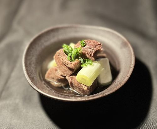 Japanese-style stewed beef tongue