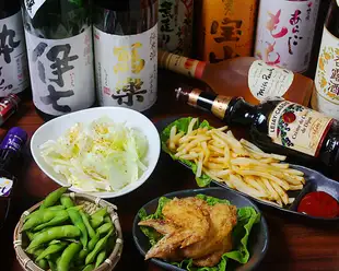 【21:30～限定！】90分飲み放題付き!!おつまみ4品二次会コース2500円