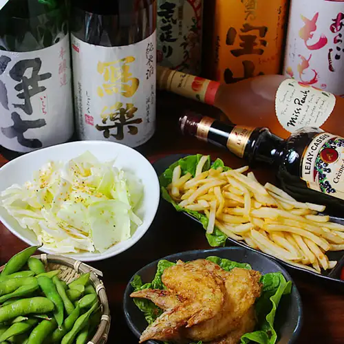 料理によく合うドリンクを種類豊富にご用意!