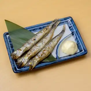 子持ちししゃも焼き