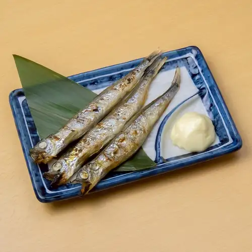 子持ちししゃも焼き
