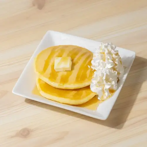 笑衛門のパンケーキ/ミルクレープ 冷たいアイス添え