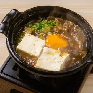 Wagyu beef tendon tofu / Shrimp with mayonnaise sauce