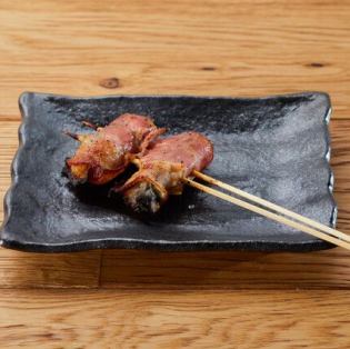 かきベーコン巻き