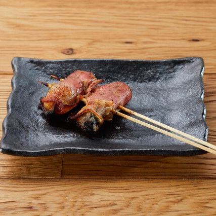 かきベーコン巻き