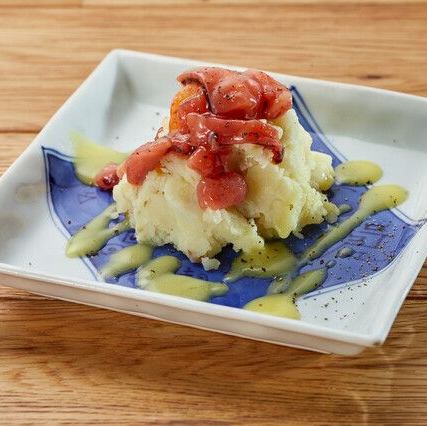 イカ明太じゃがバター