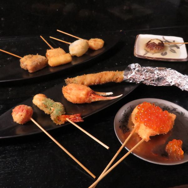 お好みのタレやお塩で、色々な味わいをお楽しみ頂けます