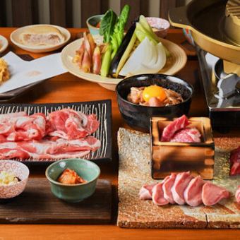 【豪華プラン】ようさいコース◆希少な天ぷらや4種の焼肉、〆のご飯など♪ 7980円(税込)