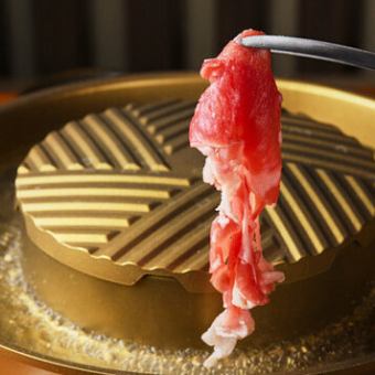 【冬の味覚】冬限定！当店名物ラムしゃぶしゃぶセット◆新鮮なラムを堪能 3980円(税込)