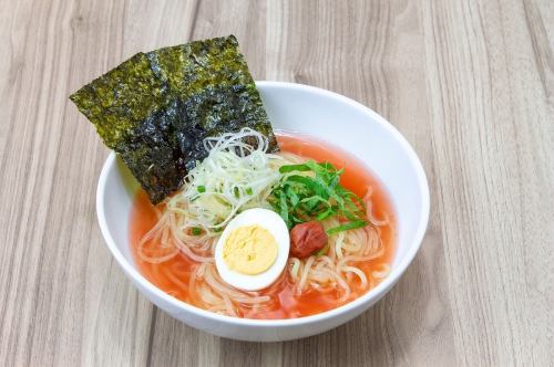 Ume shiso cold noodles