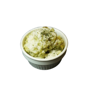濃厚チーズのバジルポテトサラダ