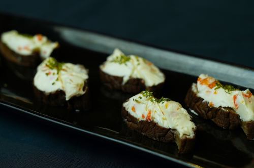 いぶりがっことクリームチーズ