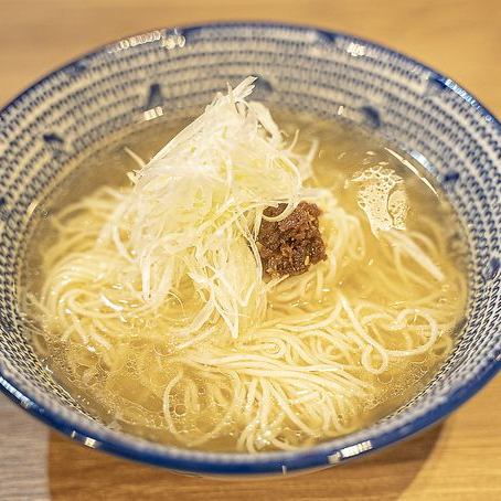 ネギ汁そば