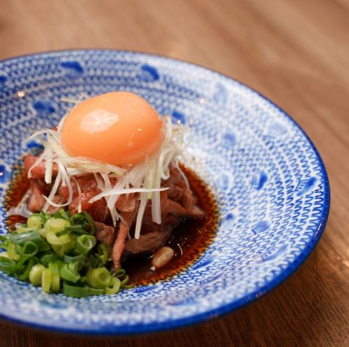 よだれラムユッケ風