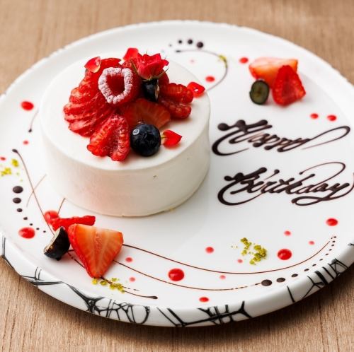 記念日ケーキ