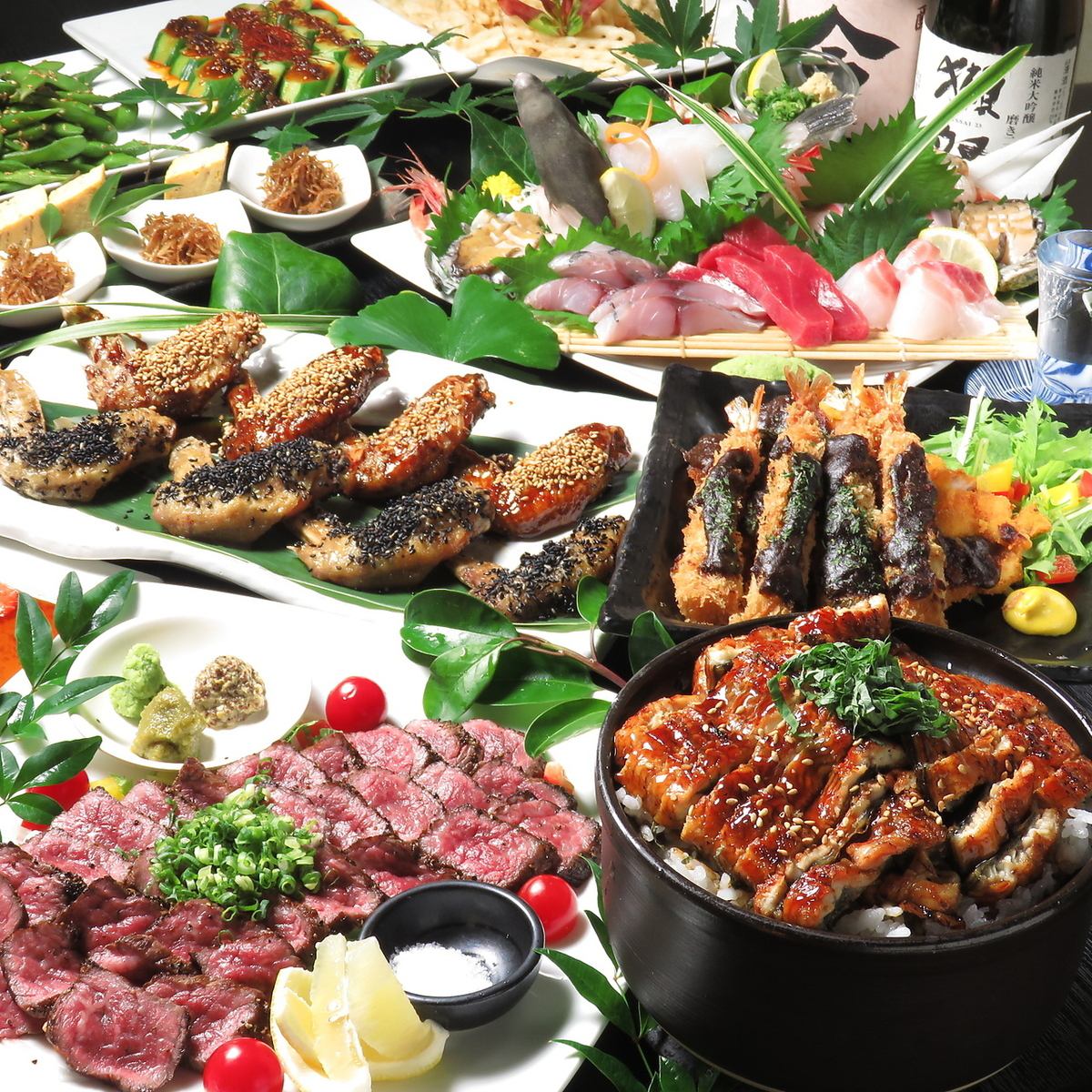 人数に合せた個室♪コース3980円～最大50名ＯＫ！平日飲放3時間