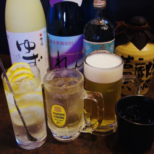 【気軽な飲み会に♪】《とりまる飲み放題》2時間単品飲み放題！2090円(税込)